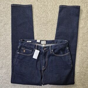 Todd Snyder Slim Jeans Mens 31/32 Dark Wash 5 Pocket Stretch Preppy Luxury New